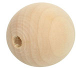 Holzberlen 12 - 16- 19 mm