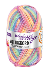 WOOLLY HUGS Weltrekord Sockenwolle 4-fach