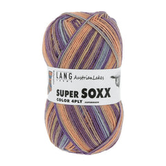 LANG YARNS Super Soxx Color 4-Fach