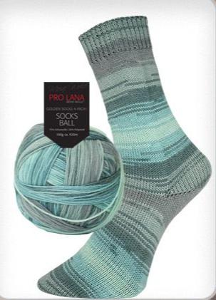 PRO LANA Golden Socks 4-fach Socks Ball