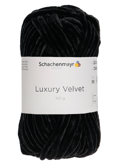 Schachenmayr Bravo Luxury Velvet Garn – 100g, Farbe Burgundy, 100% Polyester Chenille, Weich Für Strick- & Häkelprojekte