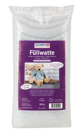Glorex Füllwatte  weiss und braun