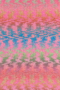 Lang Cloud FUNKY  1077.0027 ROSA/BLAU/HELLGRUEN/FUCHSIA 100 gr
