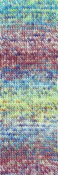 WOOLADDICTS MOVE 4-fach 1126.0022 TURQUOISE/BORDEAUX/SAGE/GREEN 100 gr