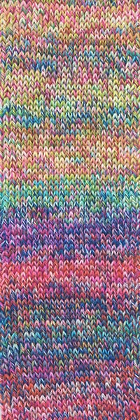 WOOLADDICTS MOVE 4-fach 1126.0025 HOTPINK/GREEN/ROYAL/ORANGE 100 gr