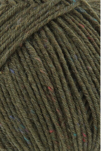 Lang Super Soxx Tweed 6-Fach  1137.0099 KROKODIELGRUEN 100 gr