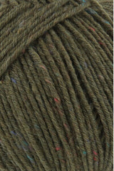 Lang Super Soxx Tweed 6-Fach  1137.0099 KROKODIELGRUEN 100 gr