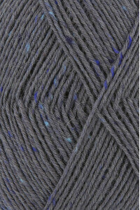 Lang Yarns Super Soxx Tweed 4-fach 1201.0005 DUNKELGRAU