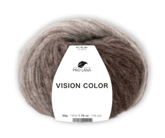 Pro Lana Vision Color 278016.0080 BEIGE/BRAUN 50 gr