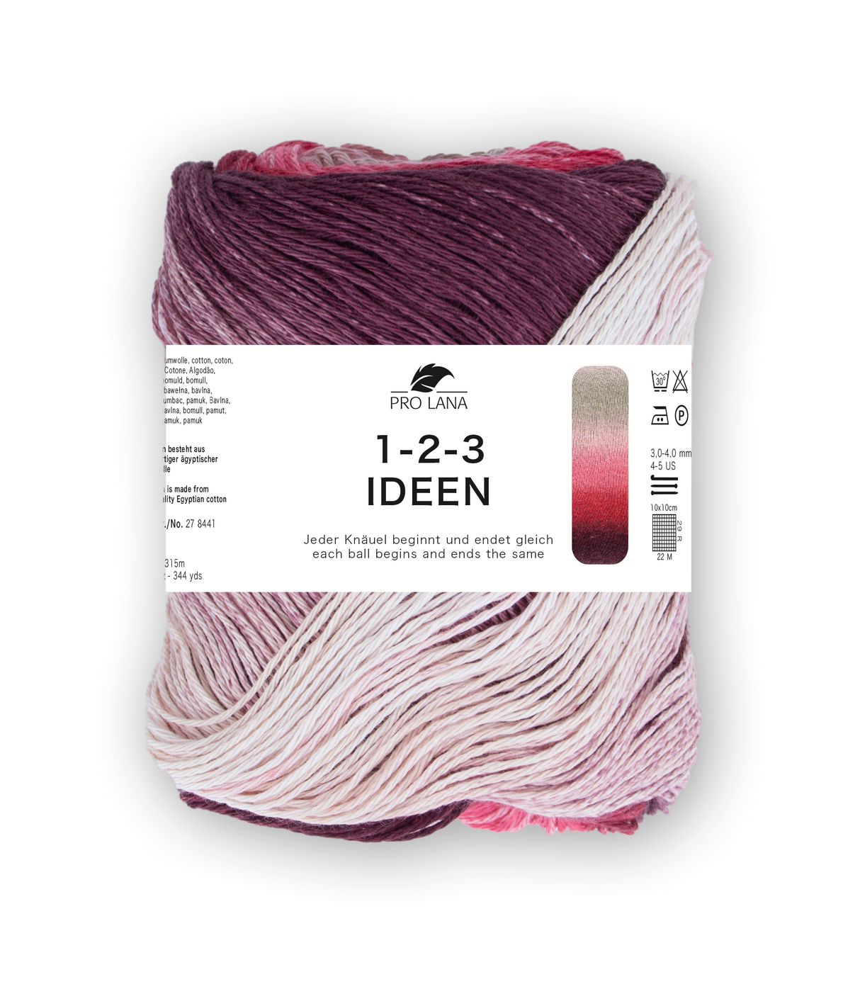 Pro Lana 1-2-3 Ideen 278441.0012 FRUCHT 100 gr