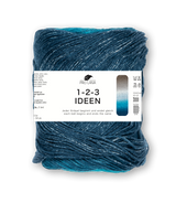 Pro Lana 1-2-3 Ideen 278441.0031 PETROL/BEIGE 100 gr