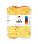 Pro Lana 1-2-3 Ideen 278441.0037 PETROL/ORANGE/GELB 100 gr