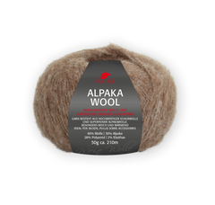 Pro Lana Alpaka Wool 278568.0018 BRAUN MELIERT 50 gr