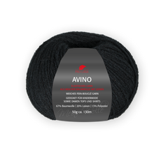 Pro Lana Avino 278601.0099 SCHWARZ 50 gr