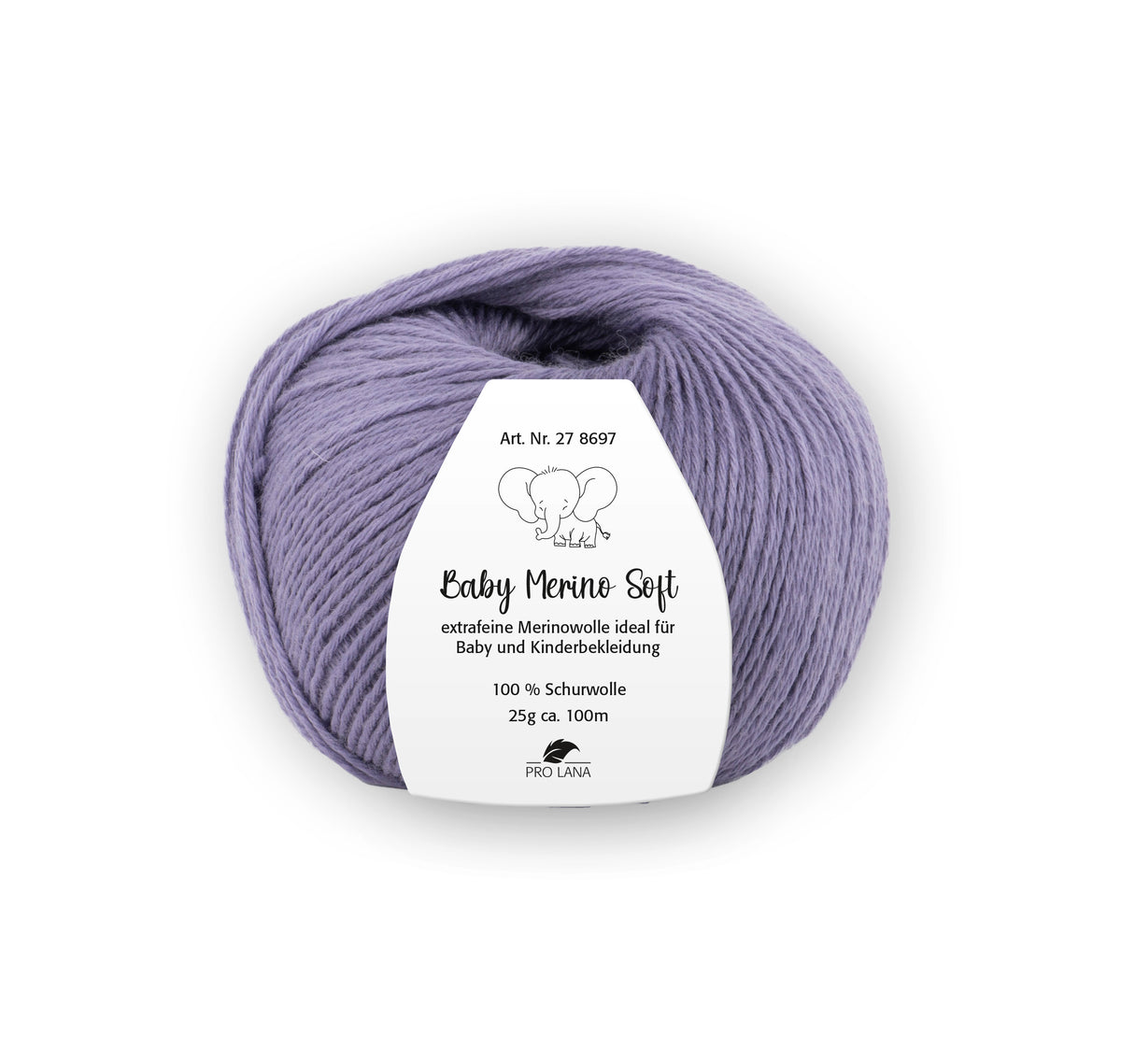 Pro Lana Baby Merino Soft 278697.0044 PFLAUME 25 gr