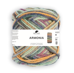 Pro Lana Armonia 278748.0084 GRUEN/GELB/LILA 100 gr