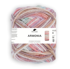 Pro Lana Armonia 278748.0086 NATUR/ROT/BLAU 100 gr