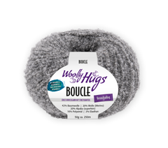 Woolly Hugs Boucle 278757.0095 GRAU 50 g