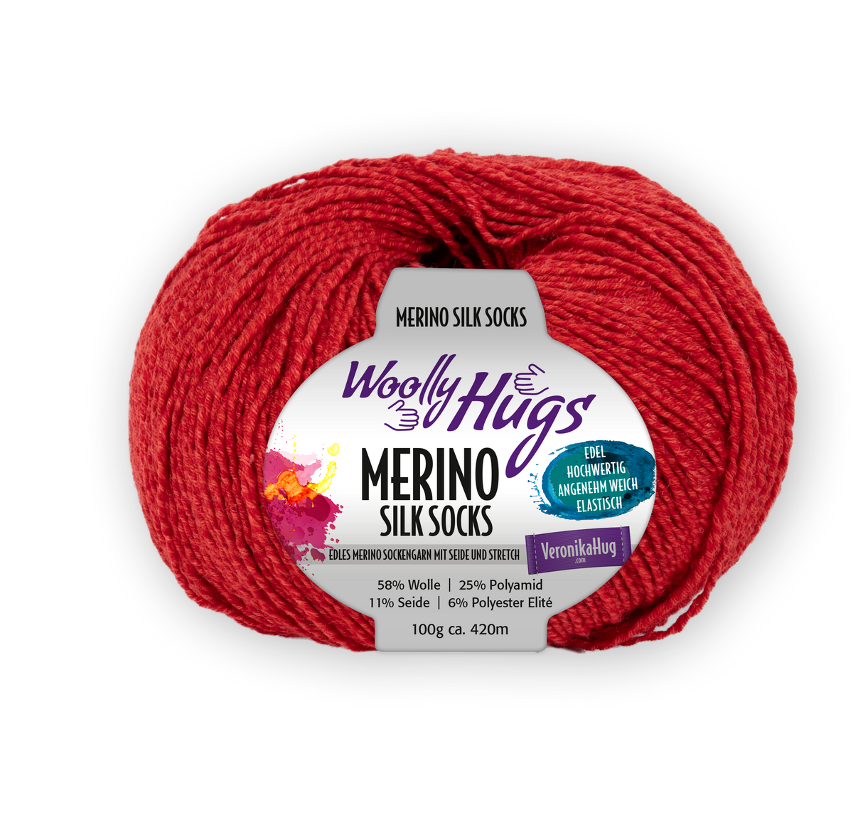 Woolly Hugs Merino Silk Socks 0230