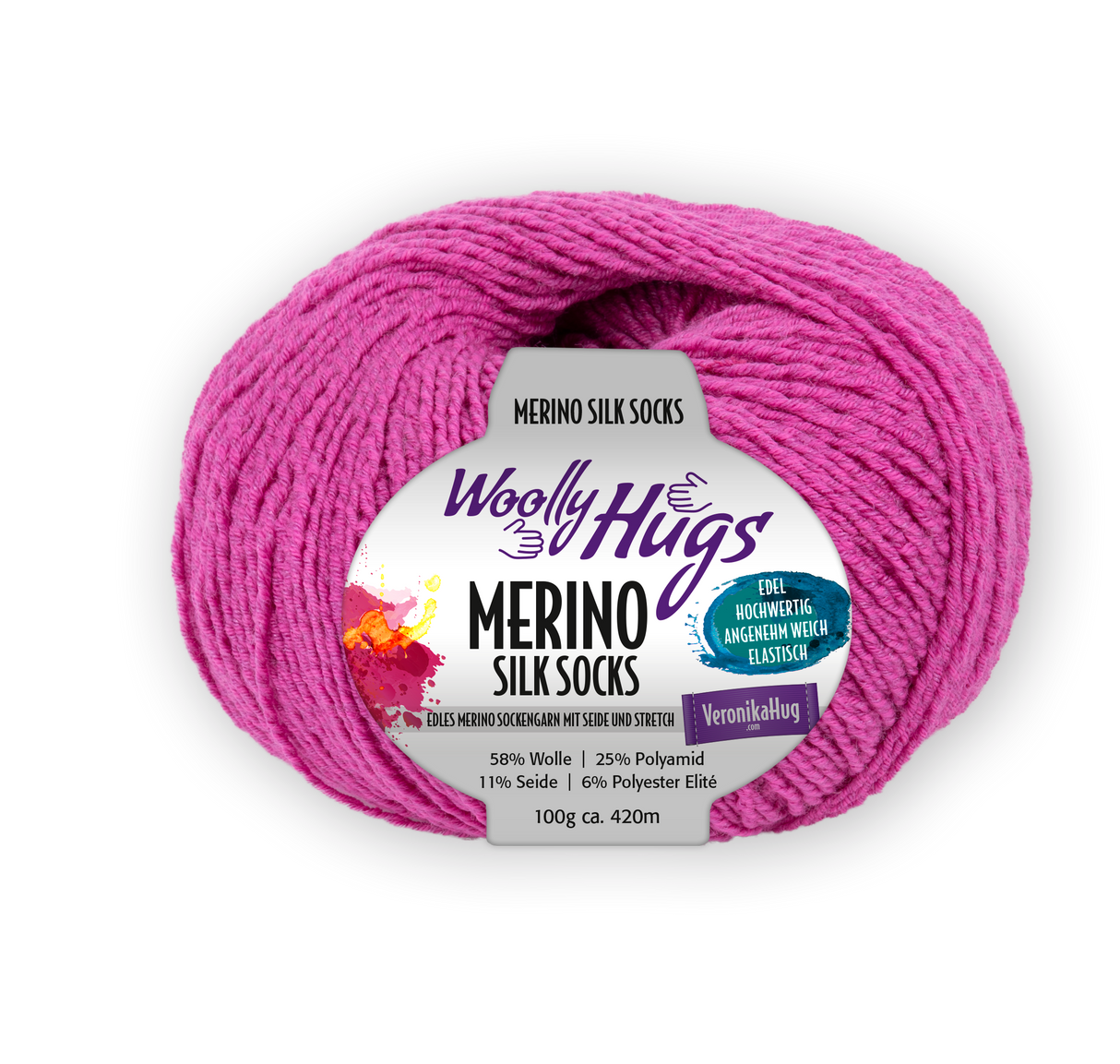 Woolly Hugs Merino Silk Socks 0240