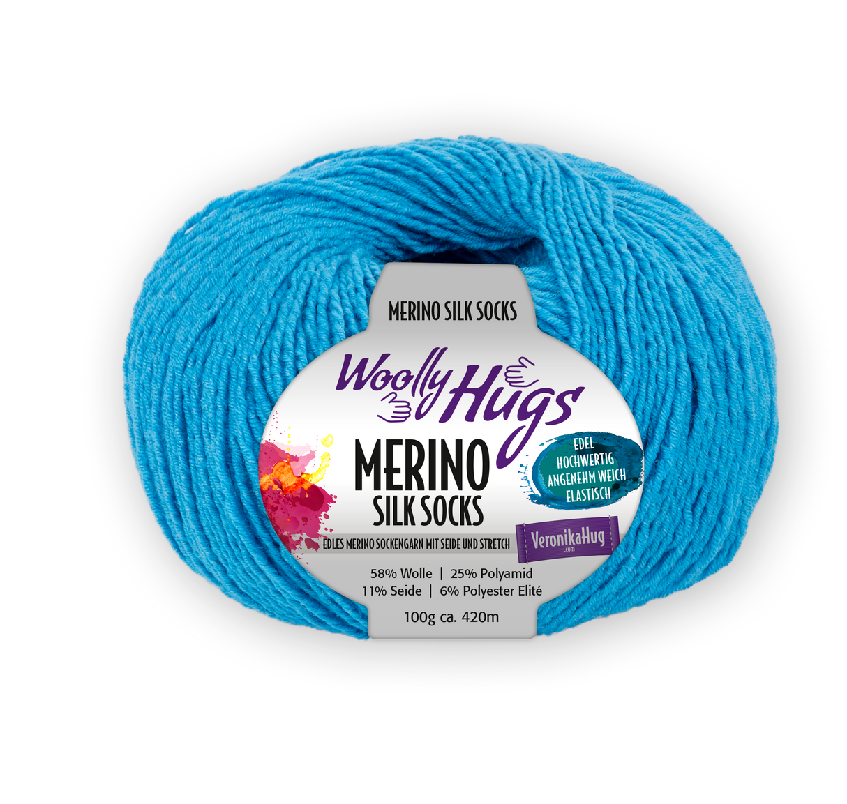 Woolly Hugs Merino Silk Socks 0267