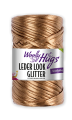 Woolly Hugs Leder Look Glitter 0029