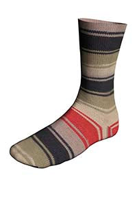 Lang Twinn Soxx 6-Fach 600.0579 ROT/BEIGE/SALBEI 100 gr