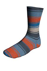 Lang Twinn Soxx 6-Fach 600.0580 BLAU/ORANGE/NAVY 100 gr