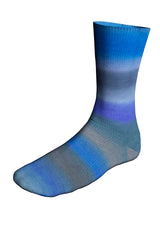 Lang Twinn Soxx Merino 4-fach 648.0555 BLAU 100 gr