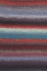 Lang Mille Colori Baby 845.0216 TUERKIS/BORDEAUX/LAVENDEL 50 gr