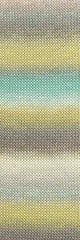 Lang Mille Colori Socks&Lace Luxe 859.0222 MINT/OCKER/OLIVE 100 gr