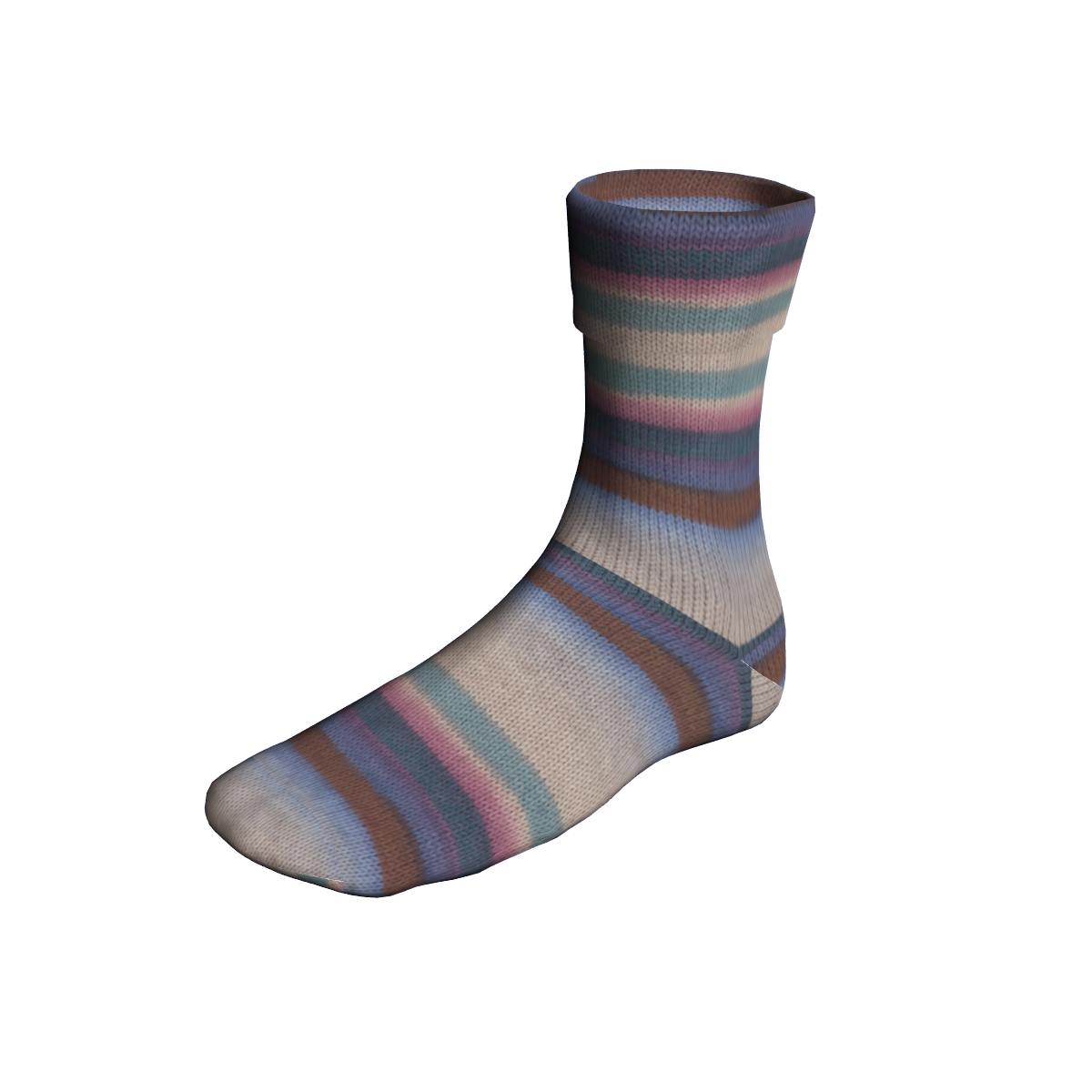 Lang Super Soxx Color 4-Fach  901.0504