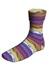Lang Super Soxx Color 4-Fach  901.0543 VIOLETT/GELB 100 gr