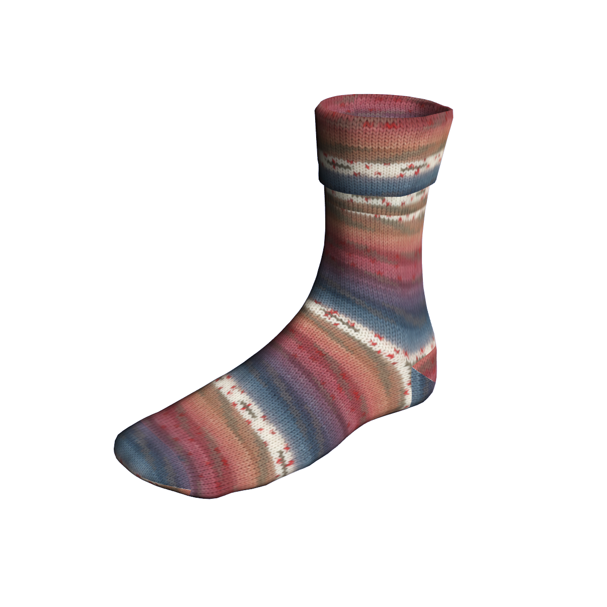 Lang Super Soxx Color 4-Fach  901.0544