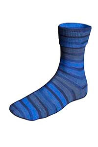 Lang Super Soxx Color 4-Fach  901.0551 BLAU 100 gr