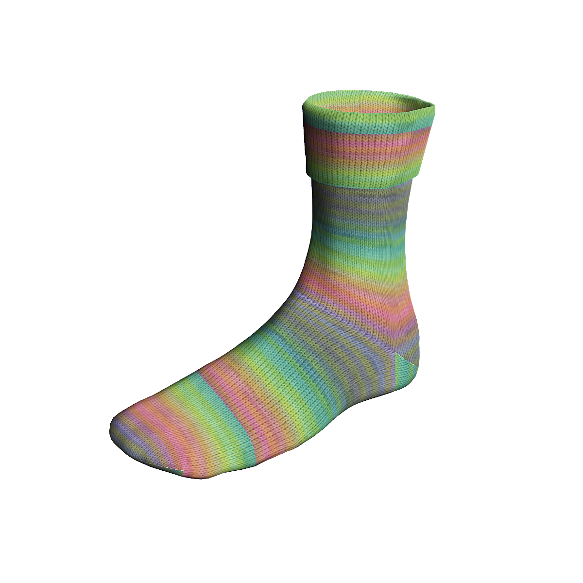 Lang Super Soxx Color  6-Fach 910.0529