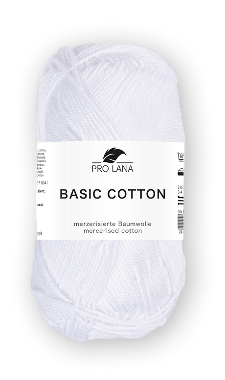 PRO LANA Basic Cotton – Colore: 122-50 g/ca. 125 m lana PRO LANA Basic Cotton – Colore: 122-50 g/ca. 125 m lana
