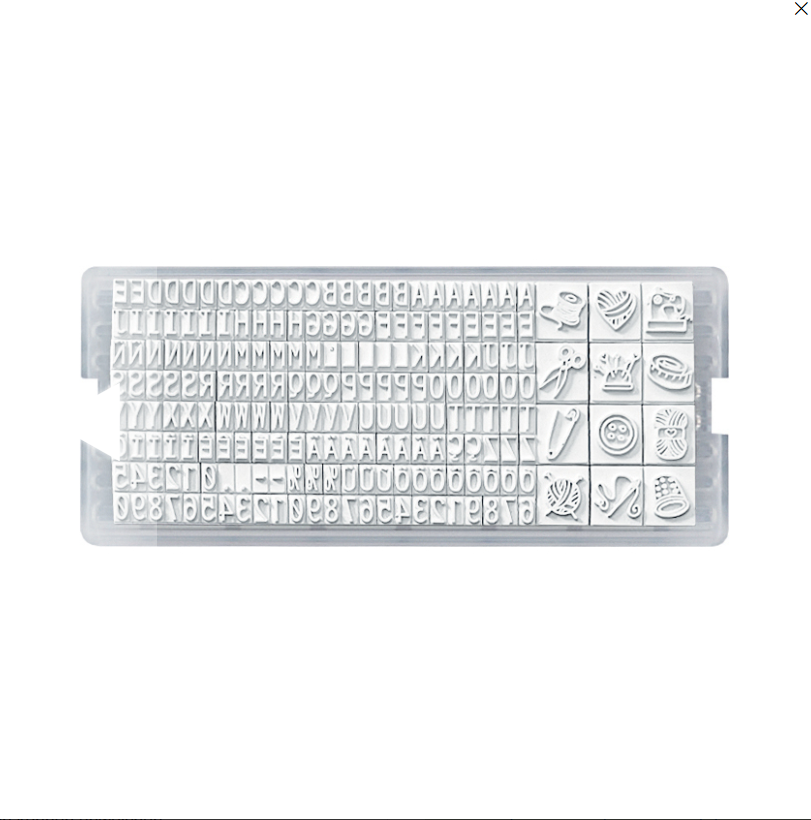 Craft Labeler Textil Stempel 169881
