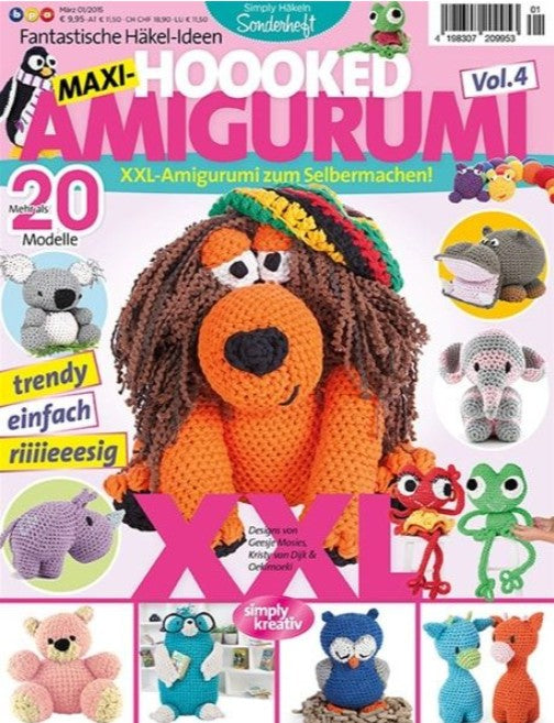 Hooked Amigurumi Vol.4 XXL-Amigurumi