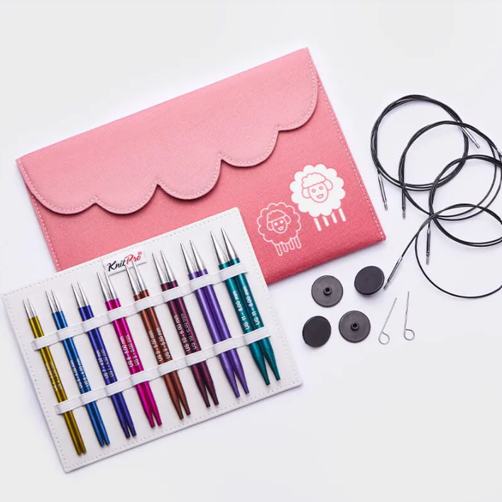KnitPro Zing Set Deluxe Nadelpsitzen 13 cm 3,5-5,0 47424