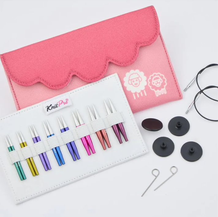 KnitPro Zing Set Mini Nadelpsitzen 5 cm 3,0-6,0 47432