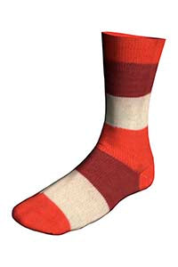 Lang Twinn Soxx 4-Fach 909.0598 KANADA/CORALLE/BURGUND/CREME 100 gr.