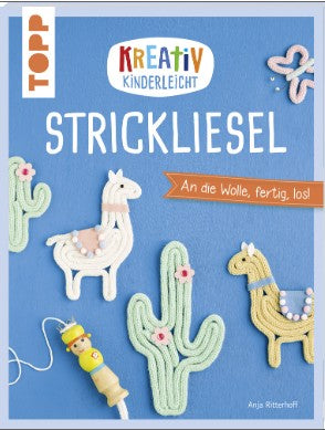 Strickliesel an die Wolle, fertig, los