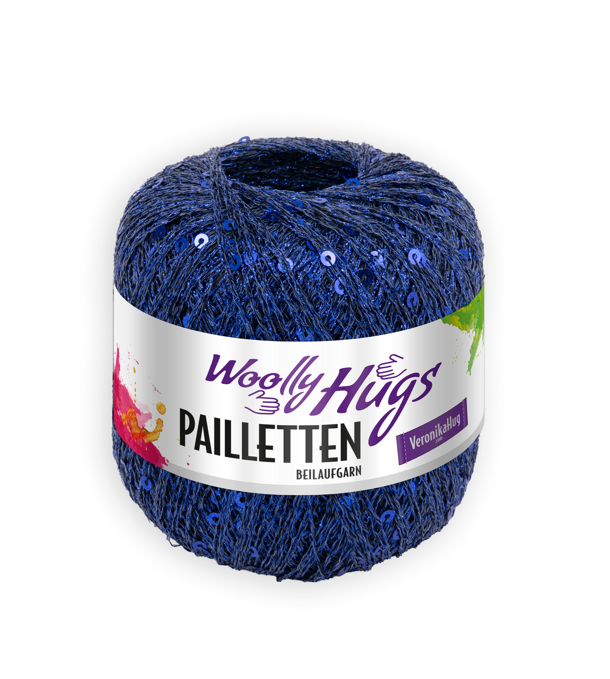 Woolly Hugs Pailletten 278766.311 BLAU / BLAUE PAILLETTEN