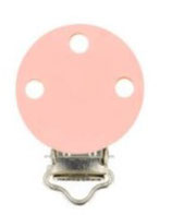 Opry Silikon Schnullerclip.......  rosa