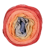 Pro Lana 1-2-3 Ideen 278441.0018 ORANGE/JEANS 100 gr
